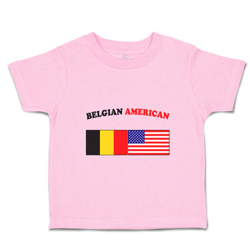 Toddler Clothes Belgian American Countries Toddler Shirt Baby Clothes Cotton