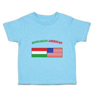 Toddler Clothes Hungarian American Countries Toddler Shirt Baby Clothes Cotton