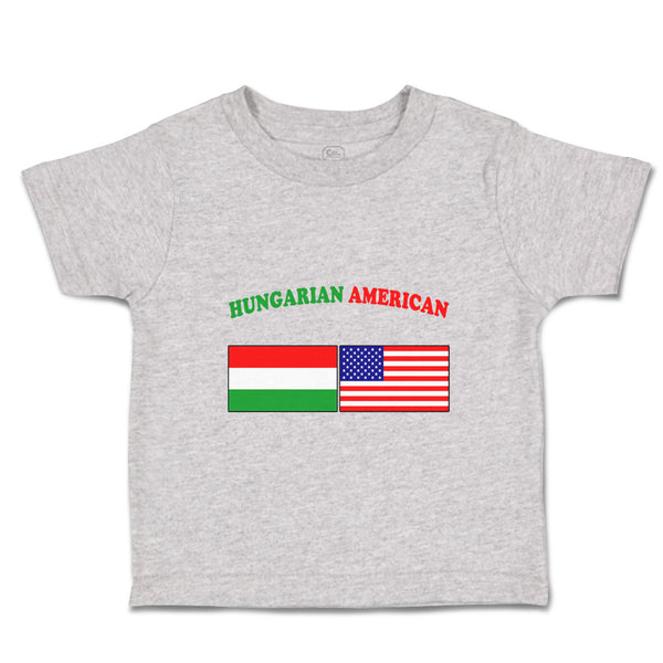 Toddler Clothes Hungarian American Countries Toddler Shirt Baby Clothes Cotton