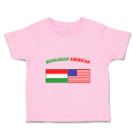 Toddler Clothes Hungarian American Countries Toddler Shirt Baby Clothes Cotton