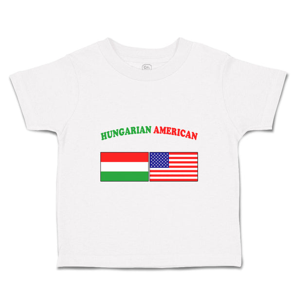 Toddler Clothes Hungarian American Countries Toddler Shirt Baby Clothes Cotton