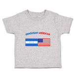 Toddler Clothes Honduran American Countries Toddler Shirt Baby Clothes Cotton