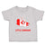 Toddler Clothes Little Canadian Countries Toddler Shirt Baby Clothes Cotton