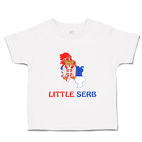 Toddler Clothes Little Serbian Countries Toddler Shirt Baby Clothes Cotton