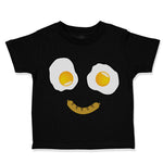 Toddler Clothes Egg and Bacon Face Toddler Shirt Baby Clothes Cotton