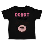 Toddler Clothes Donut Worry Be Happy Funny Humor B Toddler Shirt Cotton