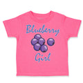 Toddler Girl Clothes Blueberry Girl Toddler Shirt Baby Clothes Cotton