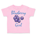 Toddler Girl Clothes Blueberry Girl Toddler Shirt Baby Clothes Cotton