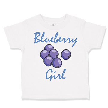 Toddler Girl Clothes Blueberry Girl Toddler Shirt Baby Clothes Cotton