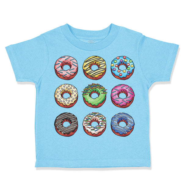 Toddler Clothes Donuts Funny Humor Toddler Shirt Baby Clothes Cotton