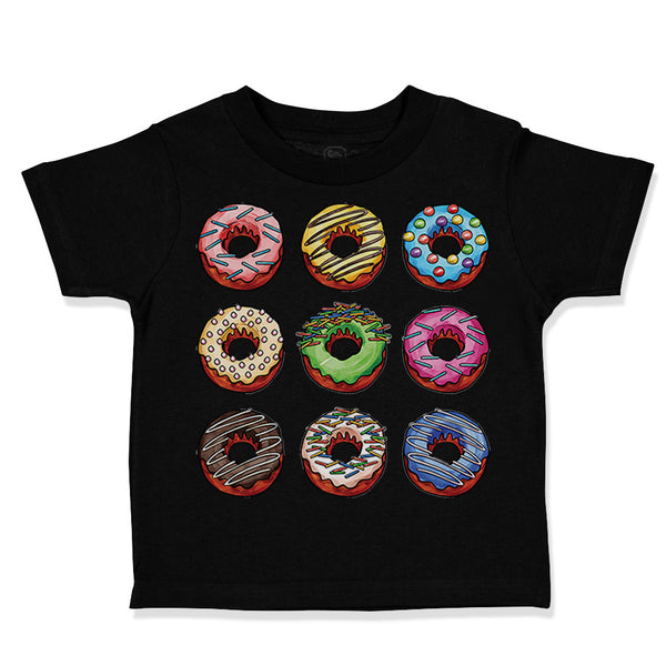 Toddler Clothes Donuts Funny Humor Toddler Shirt Baby Clothes Cotton