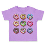 Toddler Clothes Donuts Funny Humor Toddler Shirt Baby Clothes Cotton