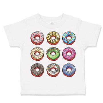 Toddler Clothes Donuts Funny Humor Toddler Shirt Baby Clothes Cotton