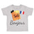 Cute Toddler Clothes Bonjour French Funny Humor Toddler Shirt Cotton