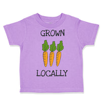 Toddler Clothes 3 Carrots Grown Locally Vegetables Toddler Shirt Cotton