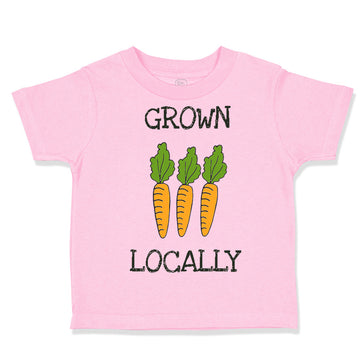 Toddler Clothes 3 Carrots Grown Locally Vegetables Toddler Shirt Cotton