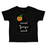 Toddler Clothes State Sweet Georgia Peach Clementine Toddler Shirt Cotton