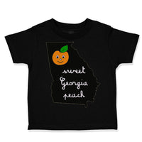 Toddler Clothes State Sweet Georgia Peach Clementine Toddler Shirt Cotton