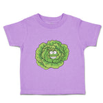 Toddler Clothes Cabbage with Face Food & Beverage Vegetables Toddler Shirt