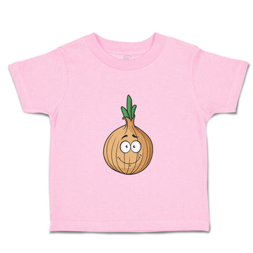 Toddler Clothes Onion with Face A Food & Beverage Vegetables Toddler Shirt