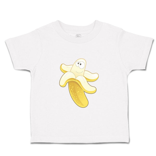 Toddler Clothes Banana with Eyes Food & Beverage Fruit Toddler Shirt Cotton