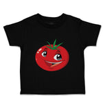 Toddler Clothes Tomato with Face Food & Beverage Vegetables Toddler Shirt Cotton