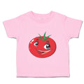 Toddler Clothes Tomato with Face Food & Beverage Vegetables Toddler Shirt Cotton