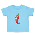 Toddler Clothes Chili Pepper Food & Beverage Vegetables Toddler Shirt Cotton