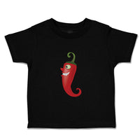 Toddler Clothes Chili Pepper Food & Beverage Vegetables Toddler Shirt Cotton