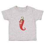 Toddler Clothes Chili Pepper Food & Beverage Vegetables Toddler Shirt Cotton