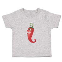 Toddler Clothes Chili Pepper Food & Beverage Vegetables Toddler Shirt Cotton