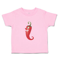 Toddler Clothes Chili Pepper Food & Beverage Vegetables Toddler Shirt Cotton