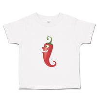 Toddler Clothes Chili Pepper Food & Beverage Vegetables Toddler Shirt Cotton
