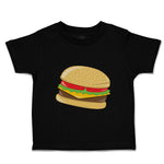 Toddler Clothes Burger Food and Beverages Meats Toddler Shirt Cotton