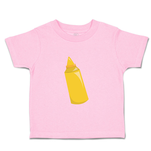 Toddler Clothes Mustard Food and Beverages Condiments Toddler Shirt Cotton