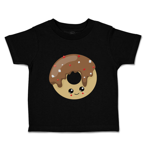 Toddler Clothes Donuts Chocolate Eyes Food and Beverages Desserts Toddler Shirt