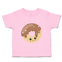 Toddler Clothes Donuts Chocolate Eyes Food and Beverages Desserts Toddler Shirt