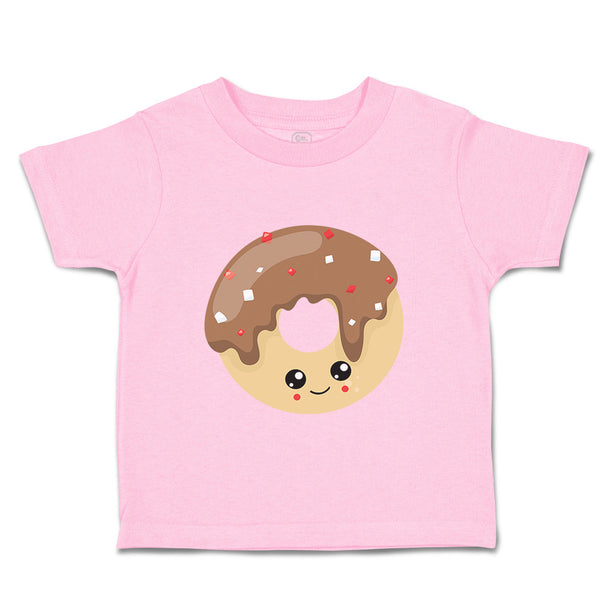 Toddler Clothes Donuts Chocolate Eyes Food and Beverages Desserts Toddler Shirt