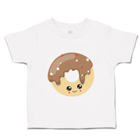 Toddler Clothes Donuts Chocolate Eyes Food and Beverages Desserts Toddler Shirt