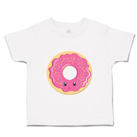 Toddler Girl Clothes Purple Donuts Eyes Food and Beverages Desserts Cotton