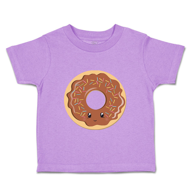 Toddler Clothes Chocolate Donuts Eyes Food and Beverages Desserts Toddler Shirt