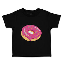 Toddler Clothes Purple Donuts Food and Beverages Desserts Toddler Shirt Cotton