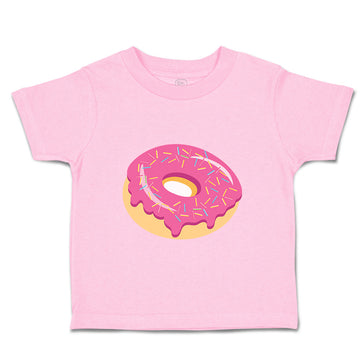 Toddler Clothes Purple Donuts Food and Beverages Desserts Toddler Shirt Cotton