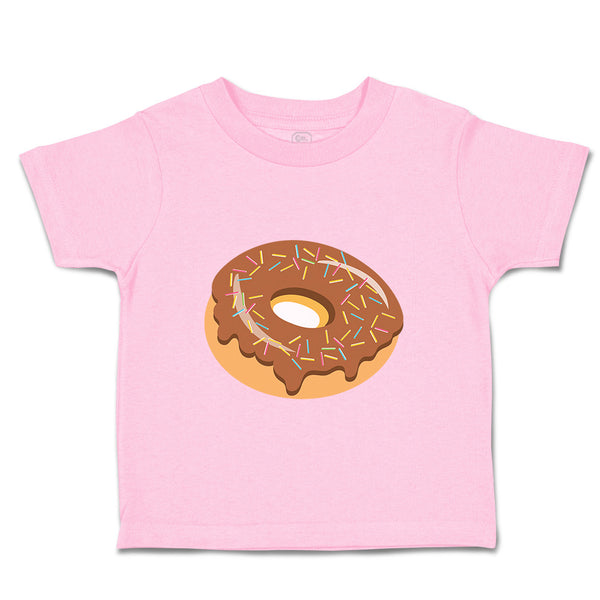 Toddler Clothes Donuts Chocolate 2 Food and Beverages Desserts Toddler Shirt