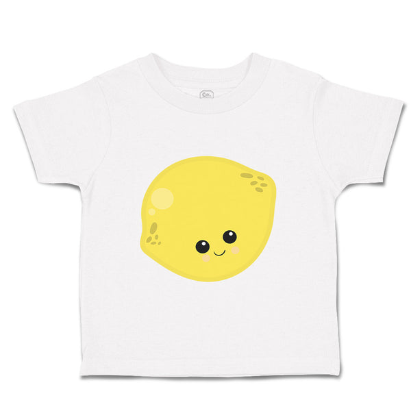 Toddler Clothes Lemon Food and Beverages Fruit Toddler Shirt Baby Clothes Cotton