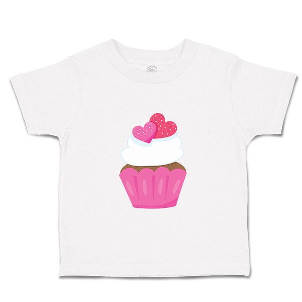 Toddler Girl Clothes Love Cupcake Food and Beverages Cupcakes Toddler Shirt