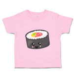 Toddler Clothes Smile Sushi Roll 2 Food and Beverages Sushi Toddler Shirt Cotton