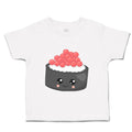 Toddler Clothes Sushi Roll Caviar Food and Beverages Sushi Toddler Shirt Cotton