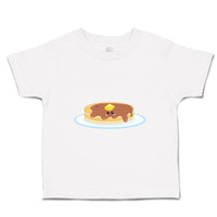 Toddler Clothes Pancakes Food and Beverages Pancakes Toddler Shirt Cotton