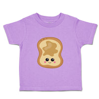 Toddler Clothes Peanut Butter Toast Food and Beverages Bread Toddler Shirt